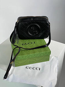 Жіноча Сумка Gucci Blondie Medium Shoulder Bag Black Premium