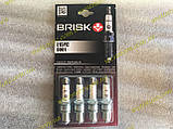 Свечи Brisk L15YC к-т ваз 2101 2102 2103 2104 2105 2106 2107 2108 2109 21099 2113 2114 2115 заз 1102 таврия, фото 4