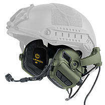 Активні навушники Earmor M32X Mark 3 Dual Com MilPro + 2 кріплення (війна версія), фото 3