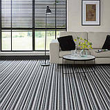 Ковролін на гумовій основі синя смужка MULTI STRIPE 6936, фото 5