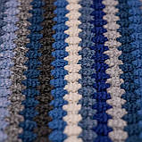 Ковролін на гумовій основі синя смужка MULTI STRIPE 6936, фото 2