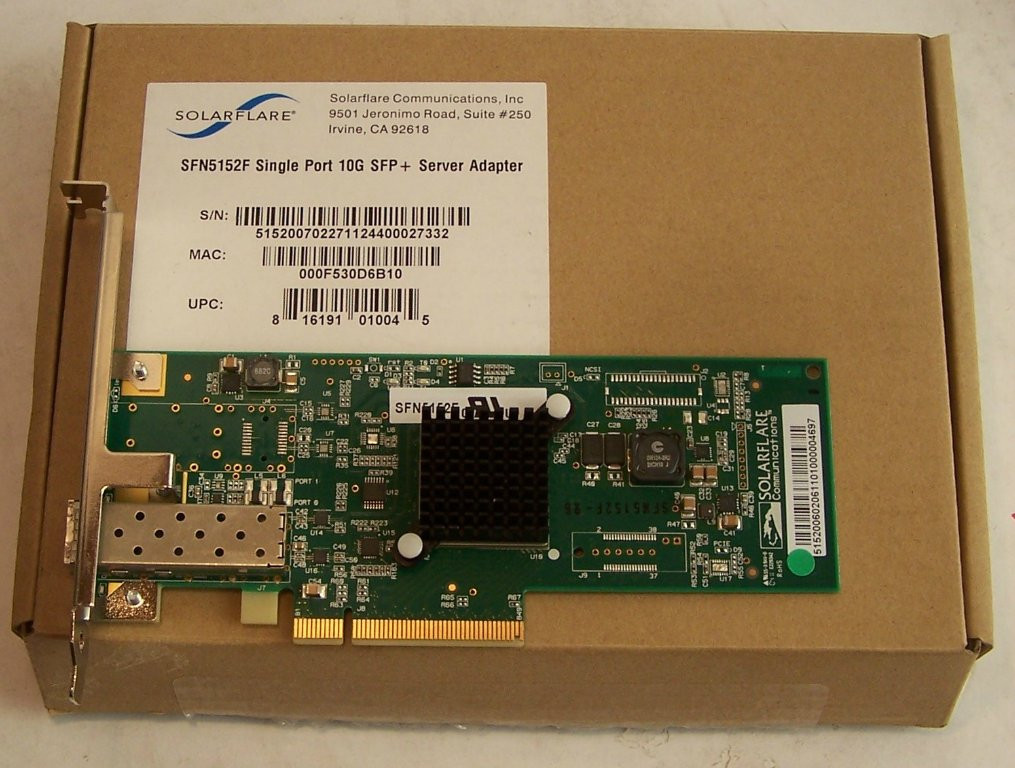 Мережева карта Solarflare 10GbE Single Port KPI31688