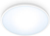 WiZ Потолочный светильник умный SuperSlim Ceiling, 16W, 1500lm, 29,2см, 2700-6500K, Wi-Fi, белый