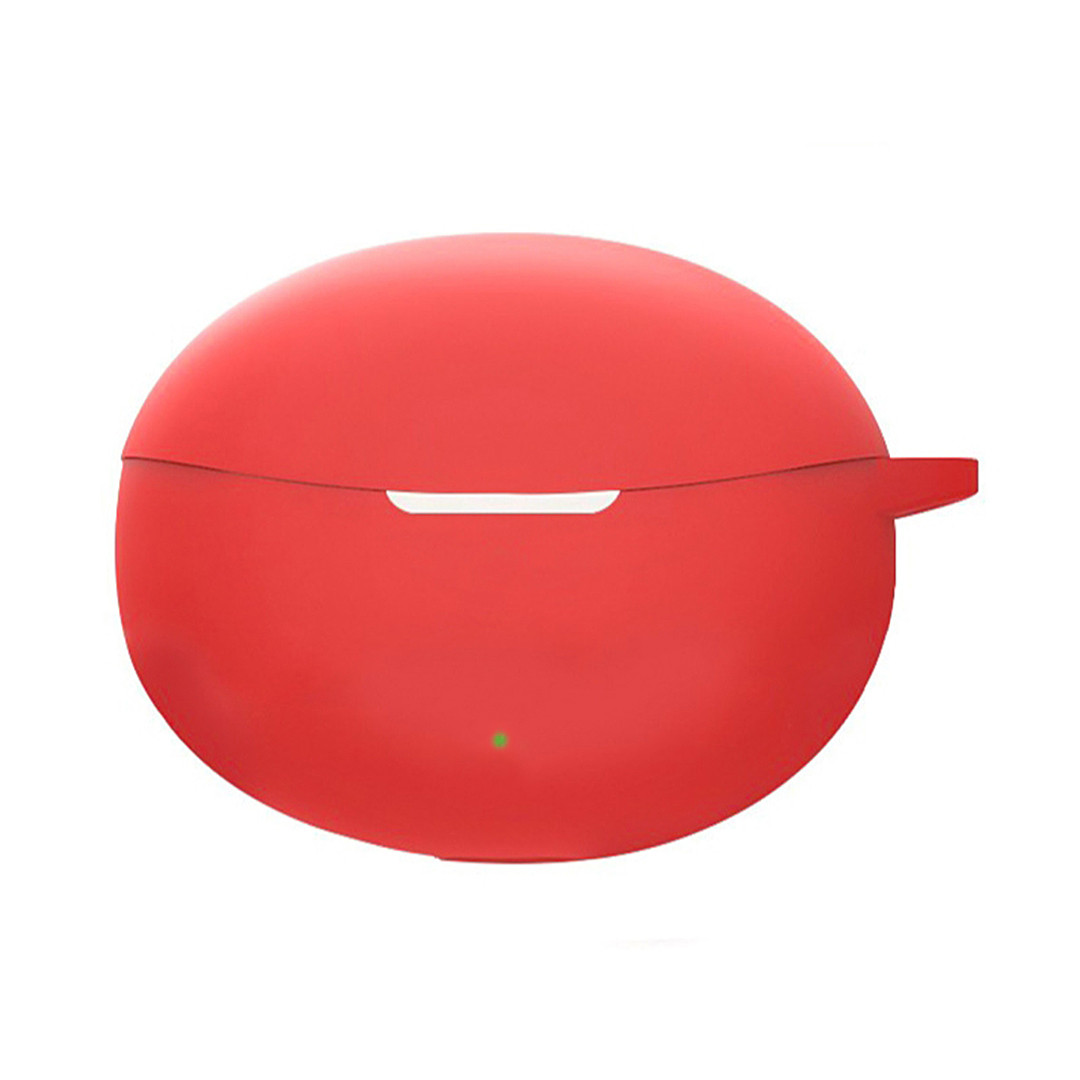 Силіконовий чохол для Oppo Enco Air 3 Pro (ETE51) | чохол + карабін | червоний