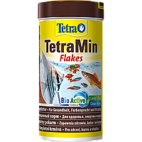 Корм для всех аквариумных рыб в хлопьях Tetra Min Flakes 250 мл/52 г