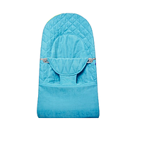 Змінний чохол на шезлонг Baby Bjorn Balance Soft колір синій в клітинку/бавовна (BBS-00-13), фото 8