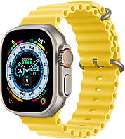 Ремешок Apple Watch Ocean Band 42/44/45/49 (M) Жёлтый Yellow