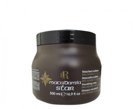 Маска для волосся з маслом макадамії і колагеном - R-Line maschera nutriente macadamia e collagene 500 ml, фото 1