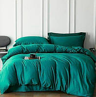 'Зелено-бирюзовое' - Комплект постельного белья 'Бязь Голд', Размер: Двуспальный - Роскошь и Комфорт