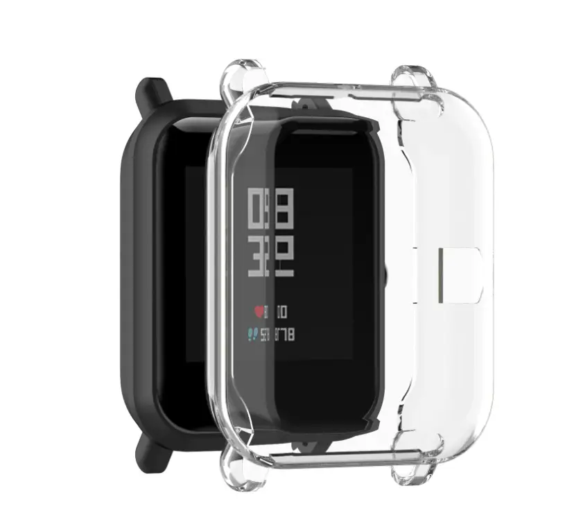 Чохол-накладка CDK Silicone Color Face Case для Xiaomi Amazfit Bip S (012417) (clear)