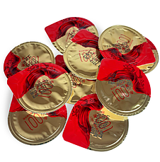 Презервативи OLO RedGold із продовжуючим ефектом (по 1шт), фото 3