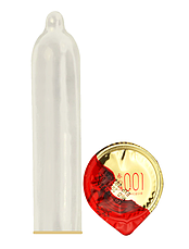 Презервативи OLO RedGold із продовжуючим ефектом (по 1шт), фото 4