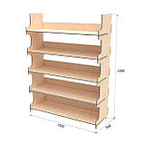 Стелаж з фанери EKOSTAR S201, фото 2