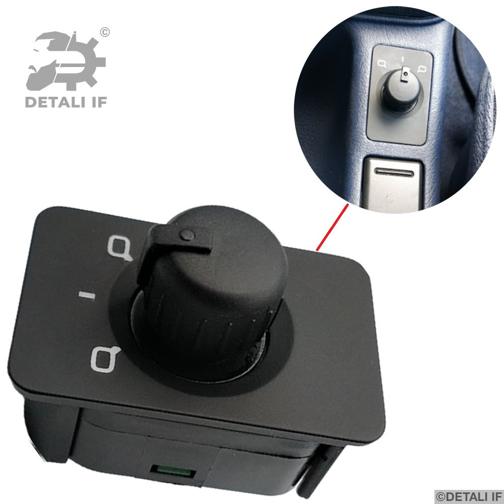Джойстик регулятор дзеркал Audi A3 4B0959565A, фото 1