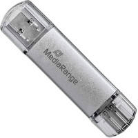 USB флеш накопичувач Mediarange 128GB Silver USB 3.0 \/ Type-C (MR938)