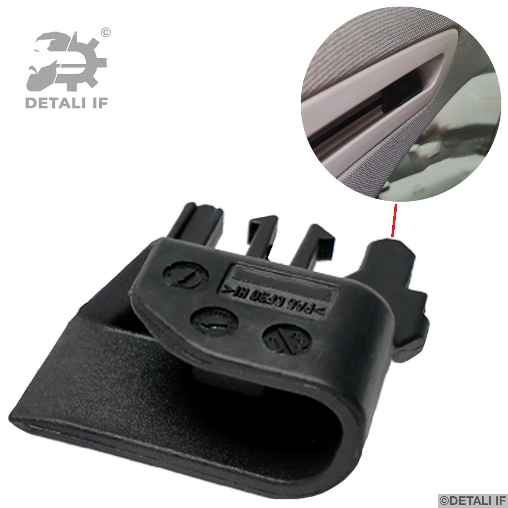 Фиксатор шторки полки багажника Touareg Volkswagen 8W9868953