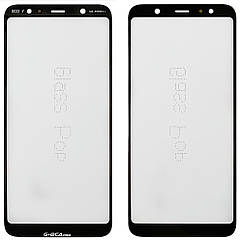 Скло дисплея Samsung Galaxy A6 Plus A605F (OCA Pro з плівкою)