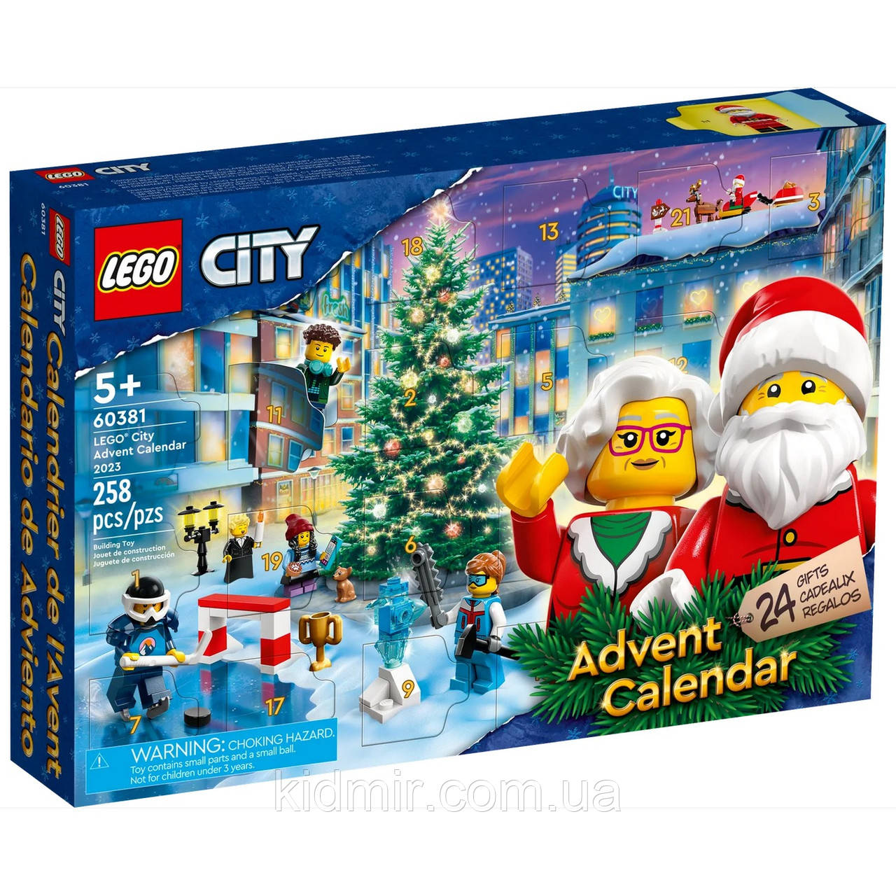 Конструктор LEGO City 60381 Новорічний Advent календар