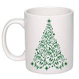 Чашка з принтом, друк макету "З Новим Роком"330мл (колір білий) (16829 ), фото 2