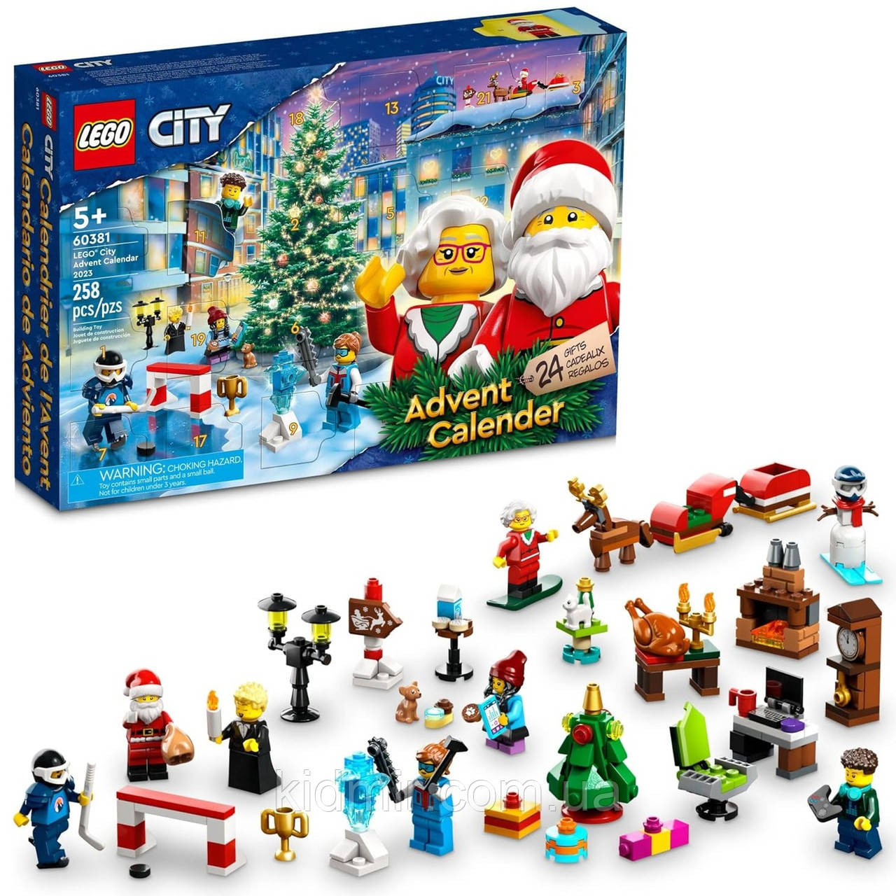 LEGO City 60381 Новорічний Advent календар, фото 1