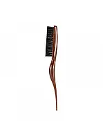 Профессиональная парикмахерская расческа-щетка для начеса волос Коричневый
