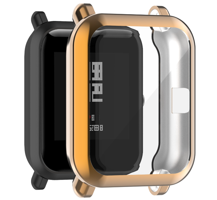 Чохол-накладка CDK Silicone Color Face Case для Xiaomi Amazfit Bip S (012417) (rose gold)