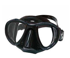 Купити маску для підводного плавання SPETTON SYNCRO BLACK двухстекольня