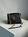 Жіноча Сумка Yves Saint Laurent Envelope Medium In Quilted Grain De Poudre Embossed Leather Premium, фото 2