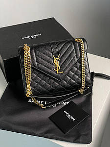 Жіноча Сумка Yves Saint Laurent Envelope Medium In Quilted Grain De Poudre Embossed Leather Premium