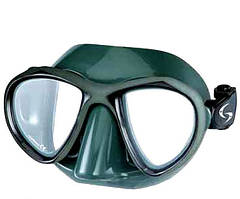 Купити маску для підводного плавання Київ SPETTON SYNCRO GREEN двухстекольня