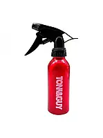 Пульверизатор Tony&Guy Spray Bottle распылитель для воды парикмахерский алюминиевый 175 мл Красный
