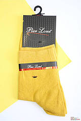 ОПТОМ Шкарпетки чорні бамбук для хлопчика р.41-44 (27 / L / 41-43 см.)  Pier Lone 2125000802138