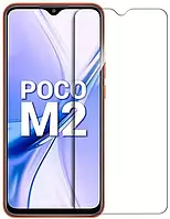 Защитное стекло Poco M2 ,, прозрачное без рамки на экран