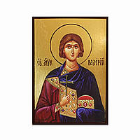Именная икона святой Валерий Севастийский 10 Х 14 см