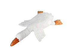 Мяка іграшка ГУСАК ОБНІМАШКА білий 75см ТМ ЧУДИ САМ