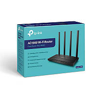 Wi-Fi  Бездротовий маршрутизатор Роутер TP-Link Archer C80 (AC1900, 1хGE WAN, 4хGE LAN, MU-MIMO)