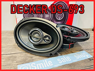 Автомобільна акустика овали Decker DS-693 150W Мега Бас