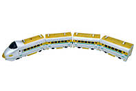 Поезд МЕТЕОР с тремя вагонами 757Р (на батарейках), колпак 74*9*11 см от магазина style & step