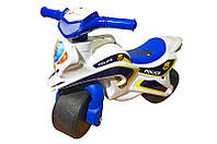 Игрушечный Мотоцикл "Полиция" белый 0138/510 DOLONI от магазина style & step