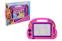 Дощечка магнитная Disney "Princess" D-3407 для рисования, цветная, в коробке - 38*3*28 см. от магазина style &