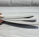 Пилка для нігтів Heart Half Titan 100/100, півколо тонка, фото 2