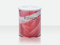 Тёплый воск в банке для депиляции ItalWAX, Роза, 800 мл