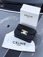 Женская сумка Celine (чёрная) изысканная маленькая сумочка для девушки art0322 тренд