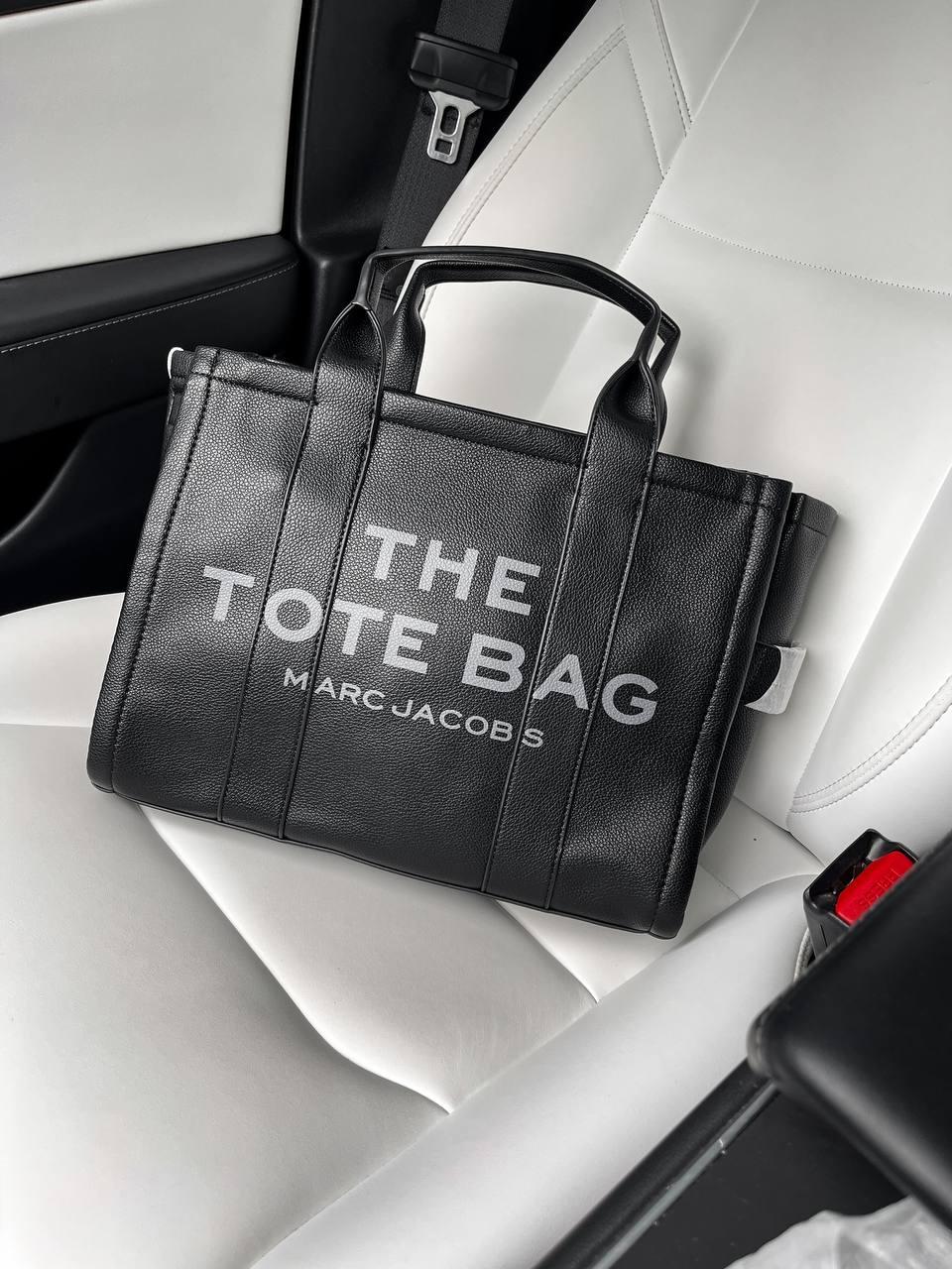 Жіноча сумка Marc Jacobs Tote Bag (чорна) стильна зручна містка сумка art0355топ, фото 1