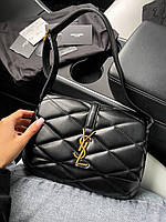 Женская сумка Yves Saint Laurent (чёрная) элегантная удобная сумочка для девушки art0357топ