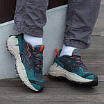 Чоловічі кросівки Reebok Zig Kinetica II Edge Black Blue (блакитні) модні зимові кросівки 1572 Рибоктоп, фото 6