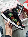 Чоловічі кросівки Nike SB Dunk Low Neckface (чорні) модні демісезонні кроси 1261TP Найктоп, фото 4