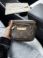 Женская сумка Louis Vuitton (коричневая) модная маленькая удобная сумочка art0354 vkros