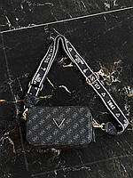 Женская сумка Guess The Snapshot Bag Dark Blue (тёмно-синяя) красивая сумочка на длинном ремне torba0216 тренд