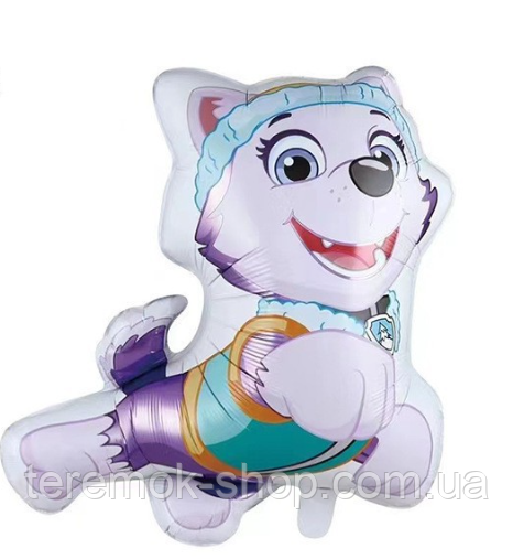 Фольгована куля фігура Еверест Щенячий Патруль 62х53 см, фото 1